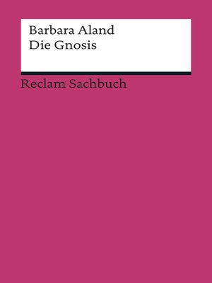 cover image of Die Gnosis